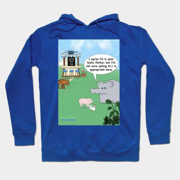 Enormously Funny Cartoons Diner Special Hoodie by Enormously Funny Cartoons